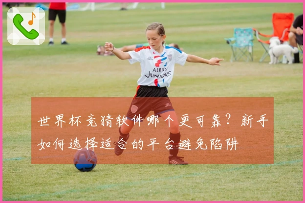 世界杯竞猜软件哪个更可靠？新手如何选择适合的平台避免陷阱
